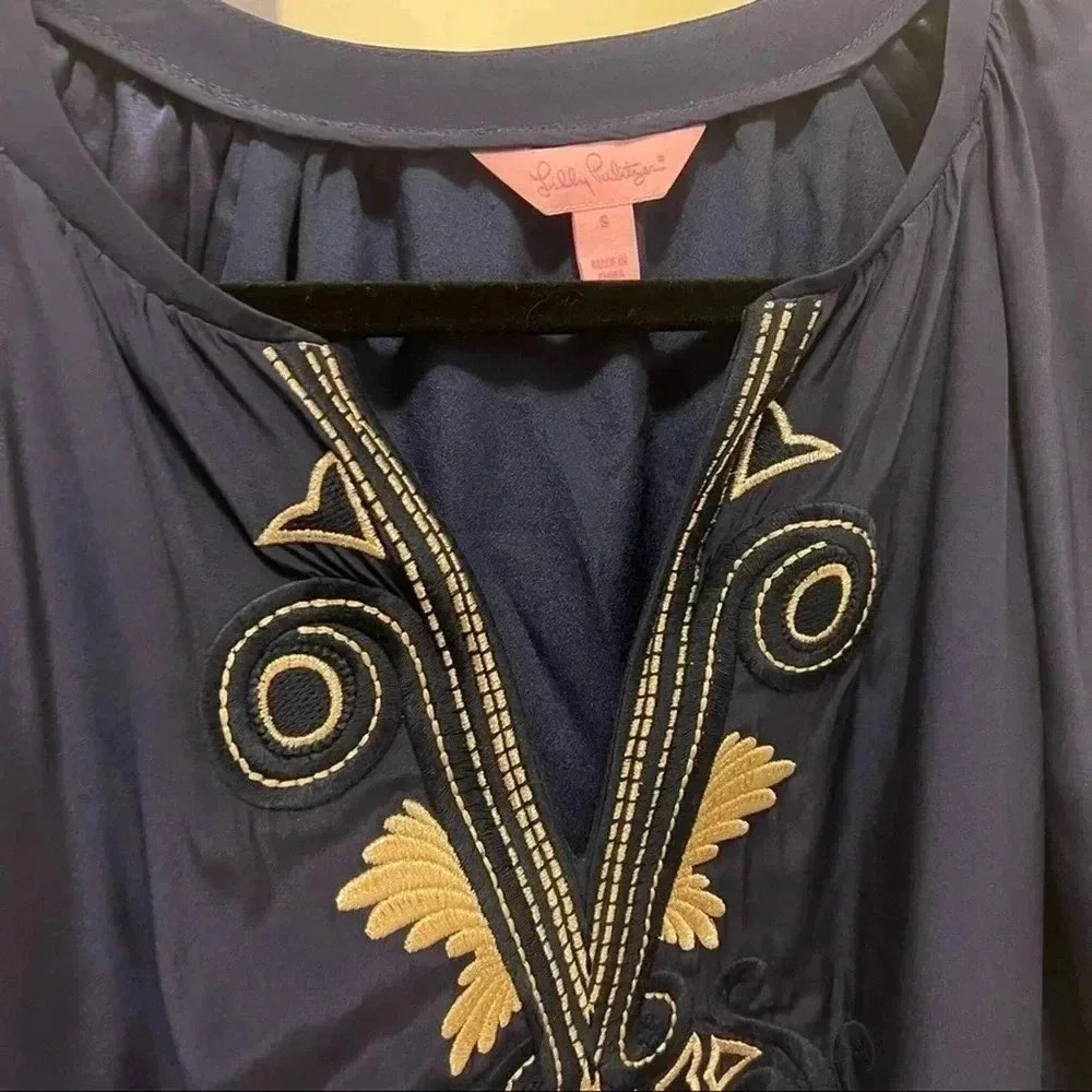 Lilly Pulitzer Bryce Silk Dress - Picture 4 of 7